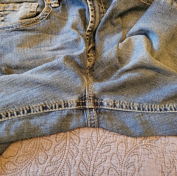 Warehouse One high rise straight crops, size 32 - Picture 8 of 10